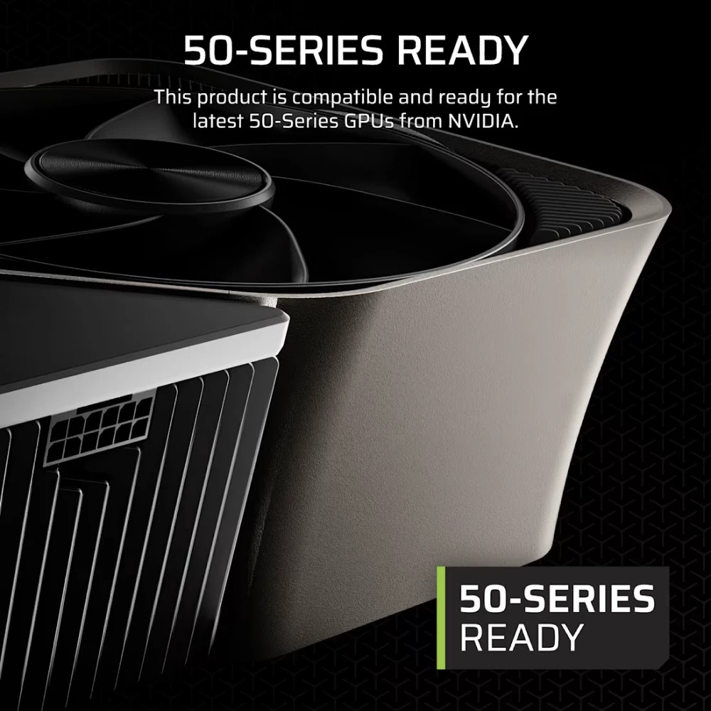 Corsair Mid Tower Cabinet 5000D AIRFLOW White (CC-9011243-WW) - Image 2