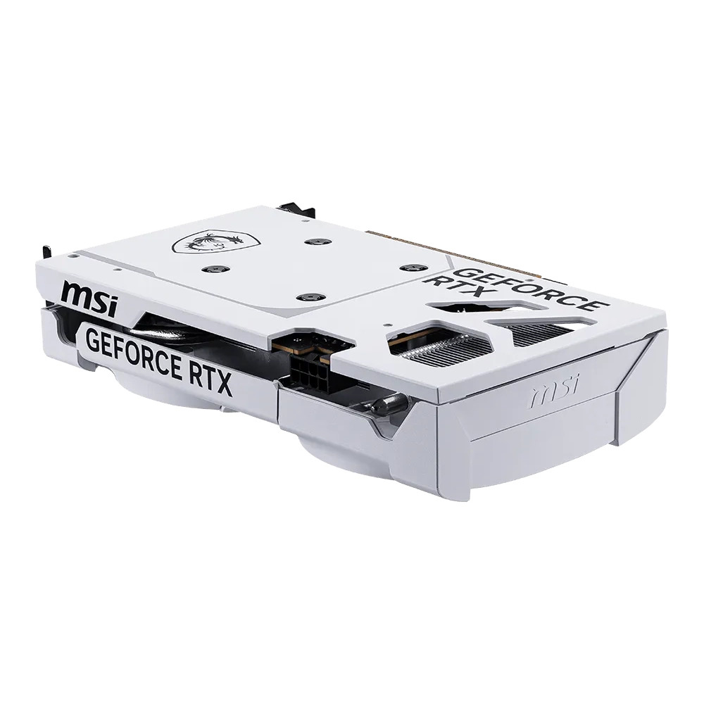 MSI Nvidia Graphic Card RTX 5060 8GB DDR7 Ventus 2X OC White Dual Fan - Image 2