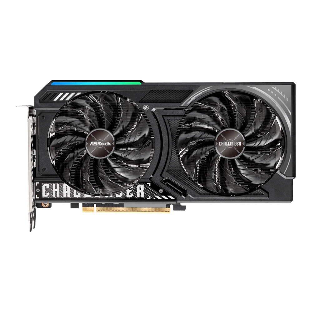 Asrock Graphic Card AMD Radeon RX 9060 XT Challenger 16GB DDR6 OC Dual Fan - Image 2