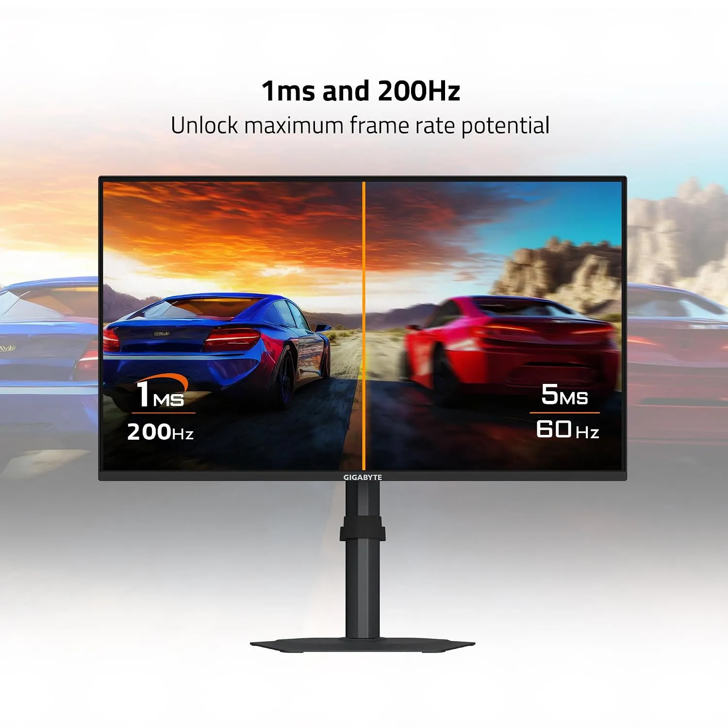 Gigabyte Gaming LED Monitor 24" IPS FHD 240Hz with Speaker (G25F2A) - Image 2