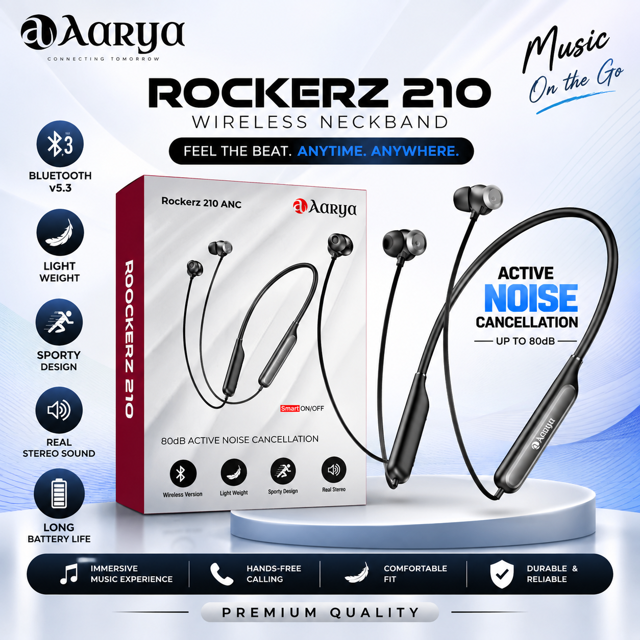 Aarya Rockerz 210 Wireless Neckband