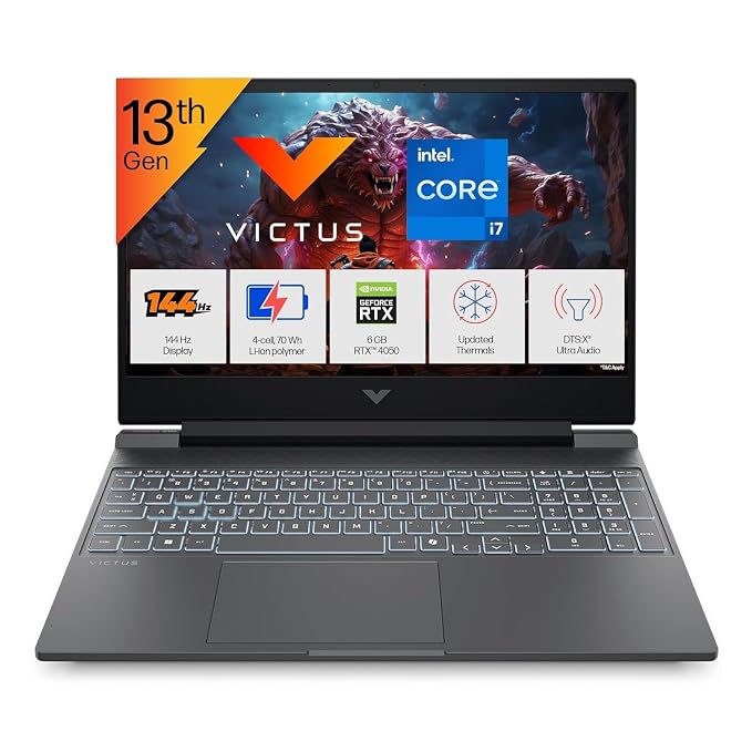 HP 15S-FA2531TX/FA2495TX 13th Gen Core i7-13650HX  24GB RAM  512GB SSD 15.6"  6GB RTX 4050 WIN11+MSO  MICA SILVER