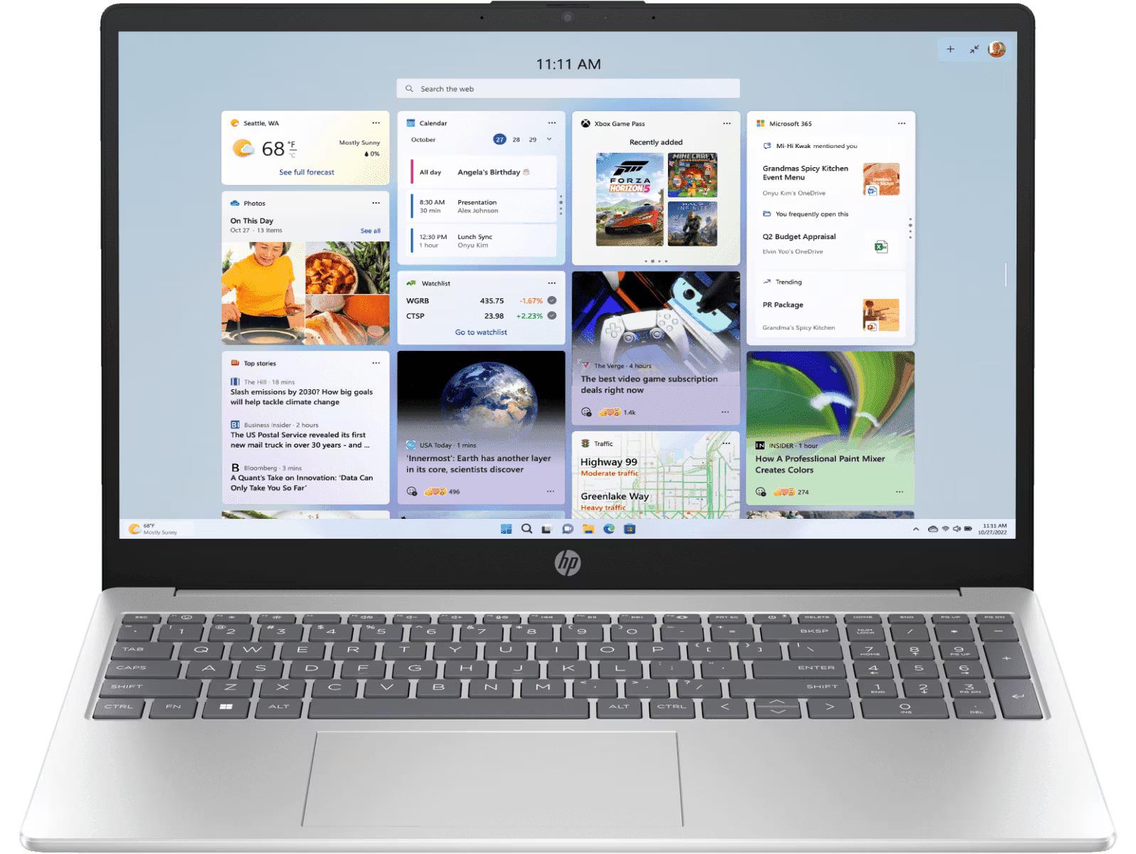 HP 255R G10 (D3PG1AT) Laptop, AMD Athlon-7120U, 8 GB RAM, 512 GB SSD, 15.6 Inch HD Screen, Dos, Silver