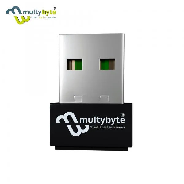 Multybyte Usb Wifi Dongle High Gain Wireless Network, Wi-Fi Adapter for PC Desktop and Laptops