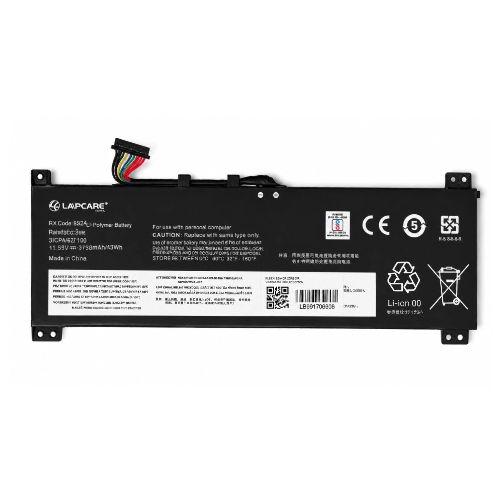Lapcare Laptop Battery Compatible For Lenovo IdeaPad Gaming 3 15IHU6 | L20M3PC2 - Image 2