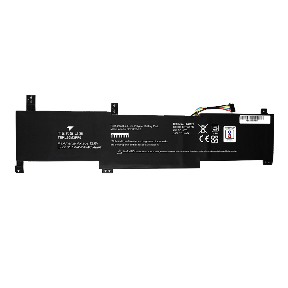 Teksus Laptop Battery Compatible For Lenovo Ideapad 3-14ITL6 | L20M3PF0 3C - Image 2