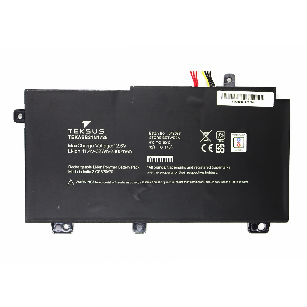 Teksus Laptop Battery Compatible For Asus FX80 | B31N1726 3C - Image 3