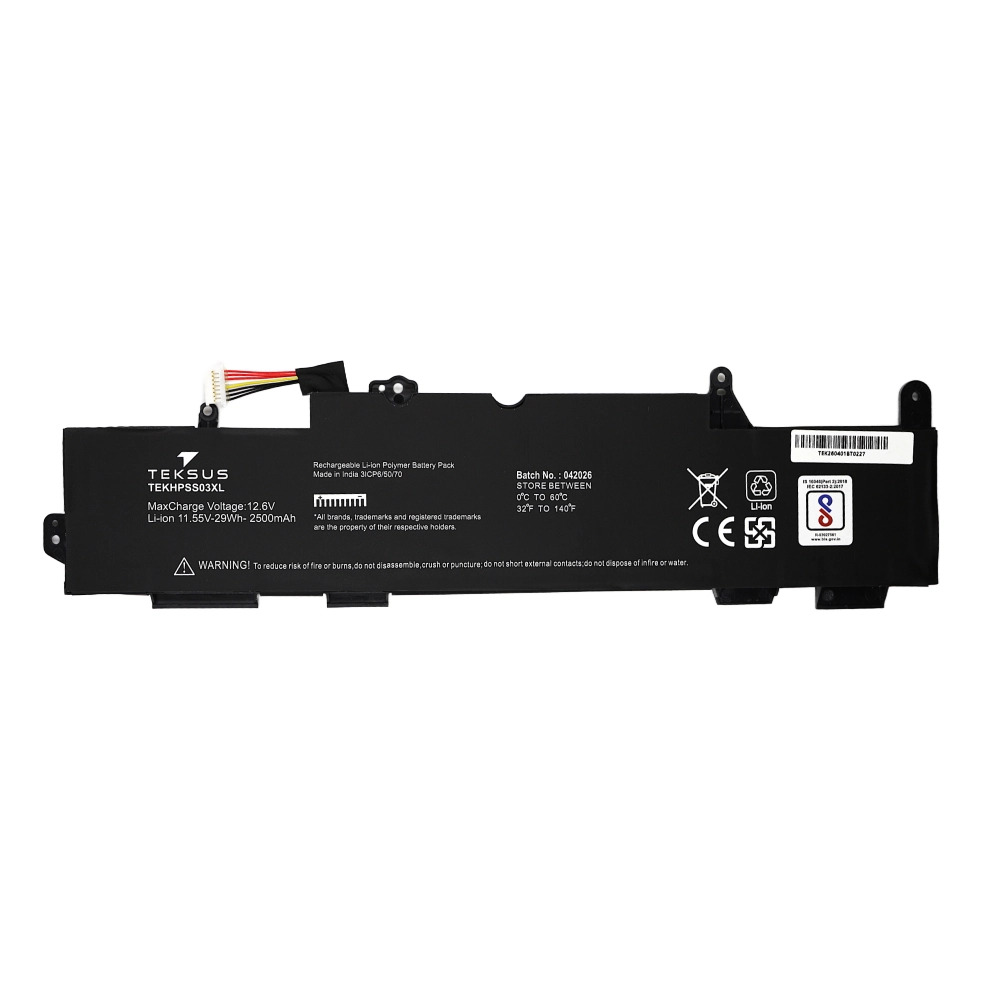 Teksus Laptop Battery Compatible For HP EliteBook 846 G5 | SS03XL 3C - Image 2