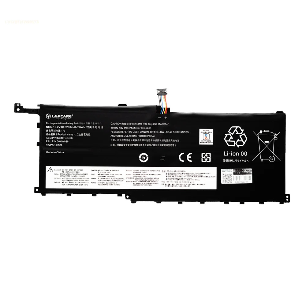 Lapcare Laptop Battery Compatible For Lenovo ThinkPad X1 Yoga | 00HW028 - Image 2