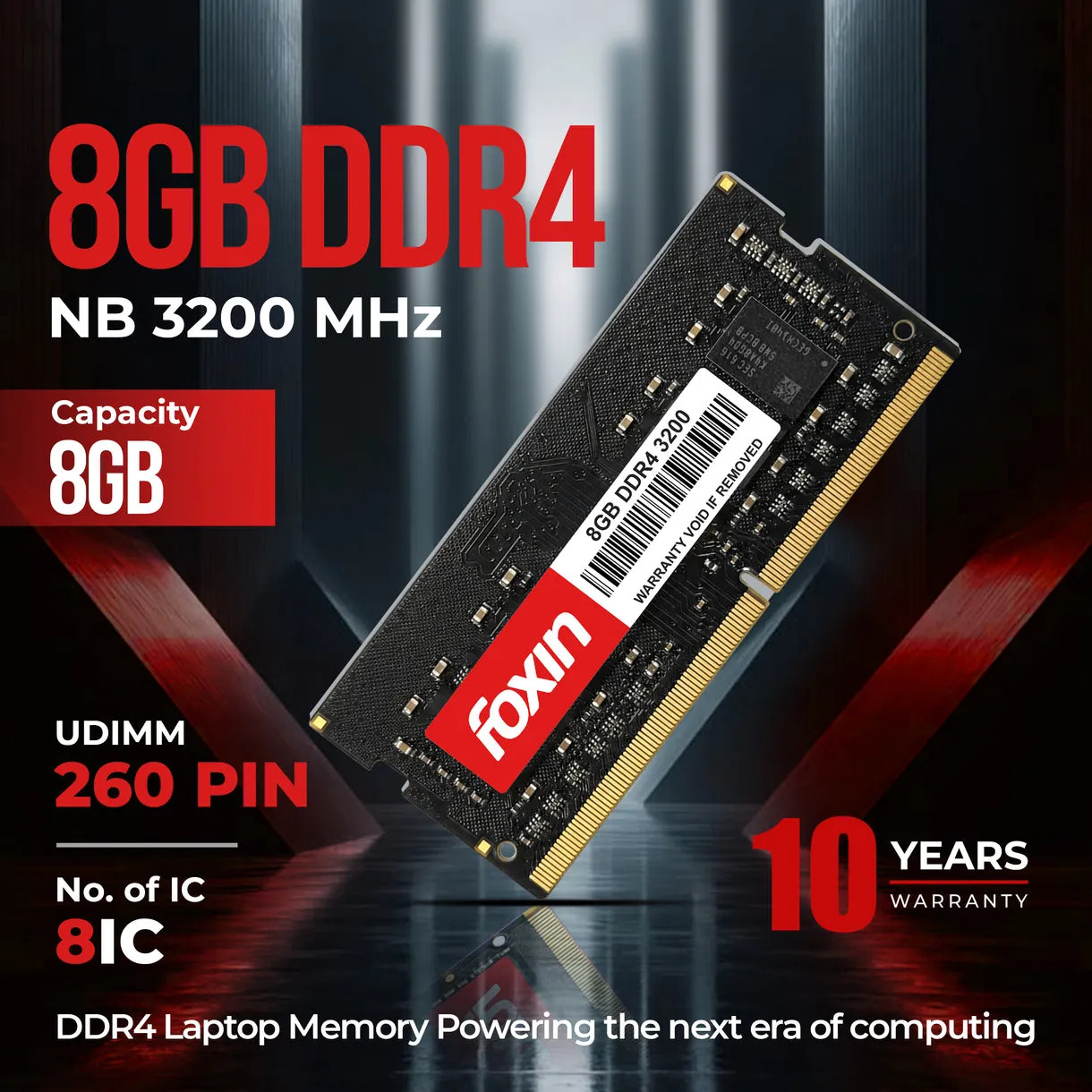 Foxin Laptop Ram 8GB DDR4 3200Mhz - Image 4