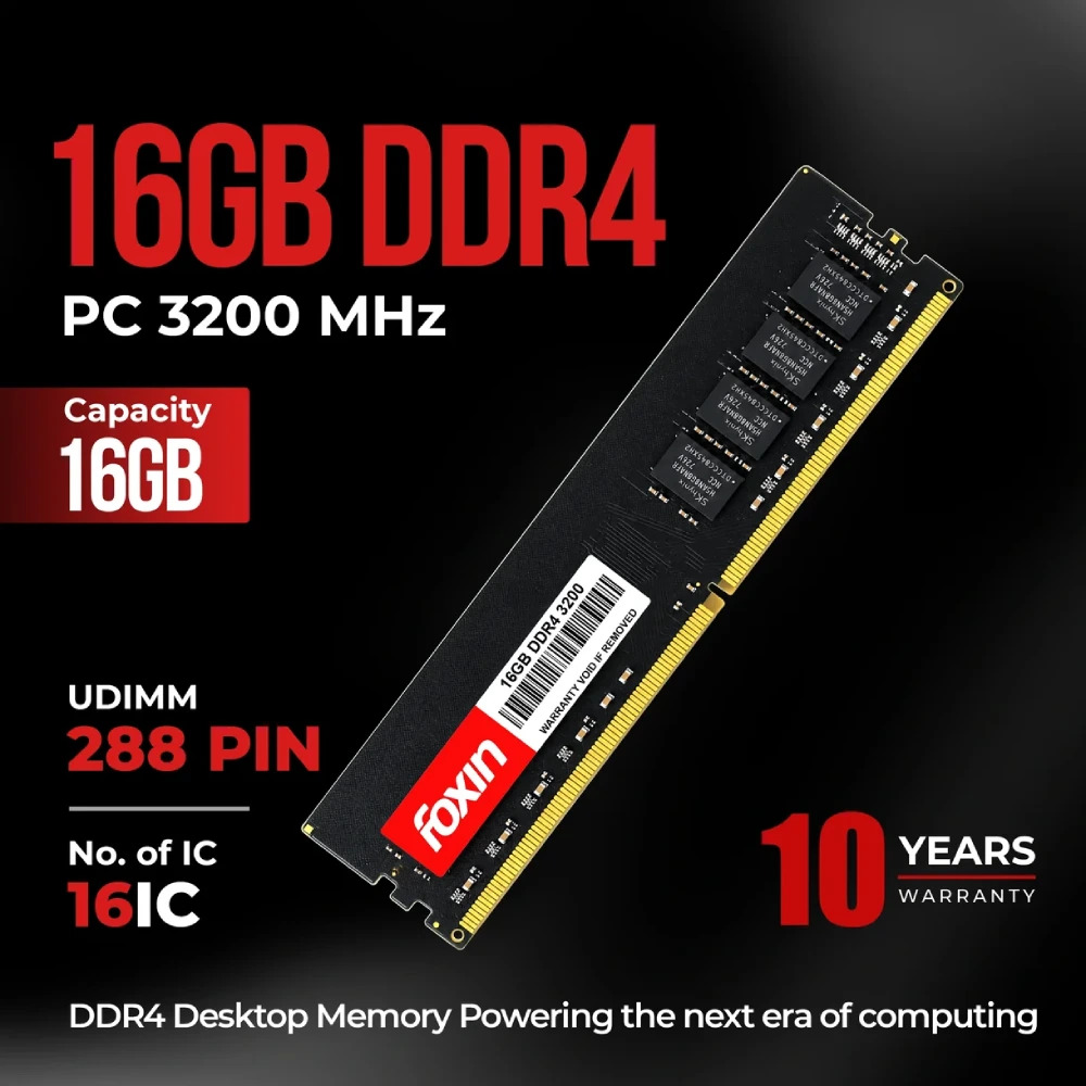Foxin Desktop Ram 16GB DDR4 3200Mhz - Image 3