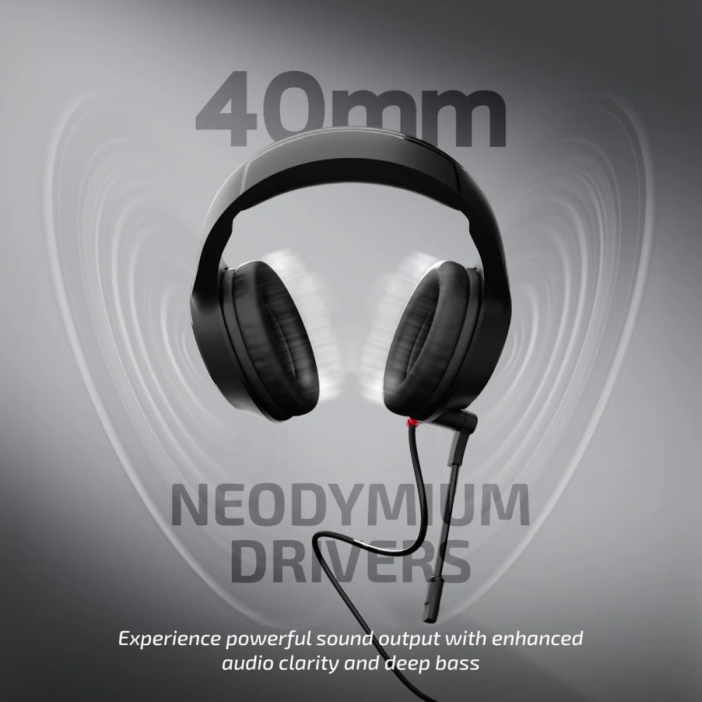 Iball Wired Headphone With Mic Decibel A100 Single Pin - Image 2