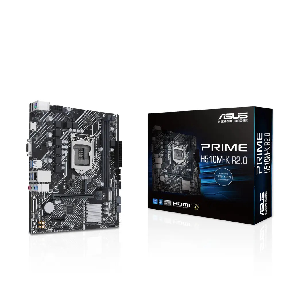 Asus Motherboard PRIME H510M K R2.0 DDR4 For Intel 10th | 11th Gen