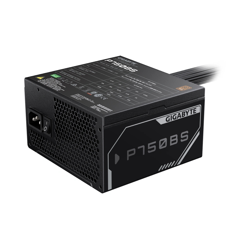 Gigabyte Desktop Power Supply 750w 80 Plus Bronze (P750BS) - Image 4