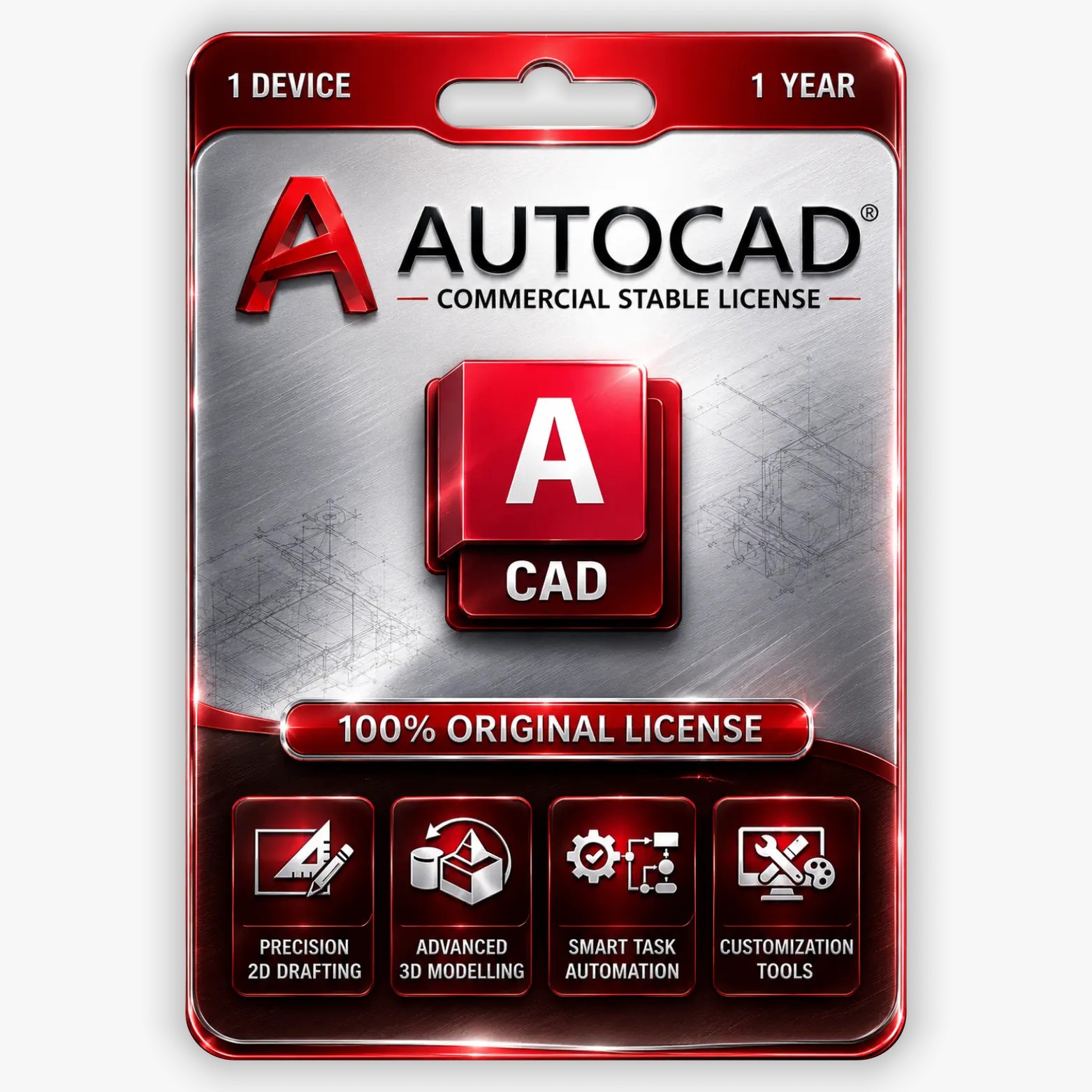 AutoCAD Commercial License 1 Year