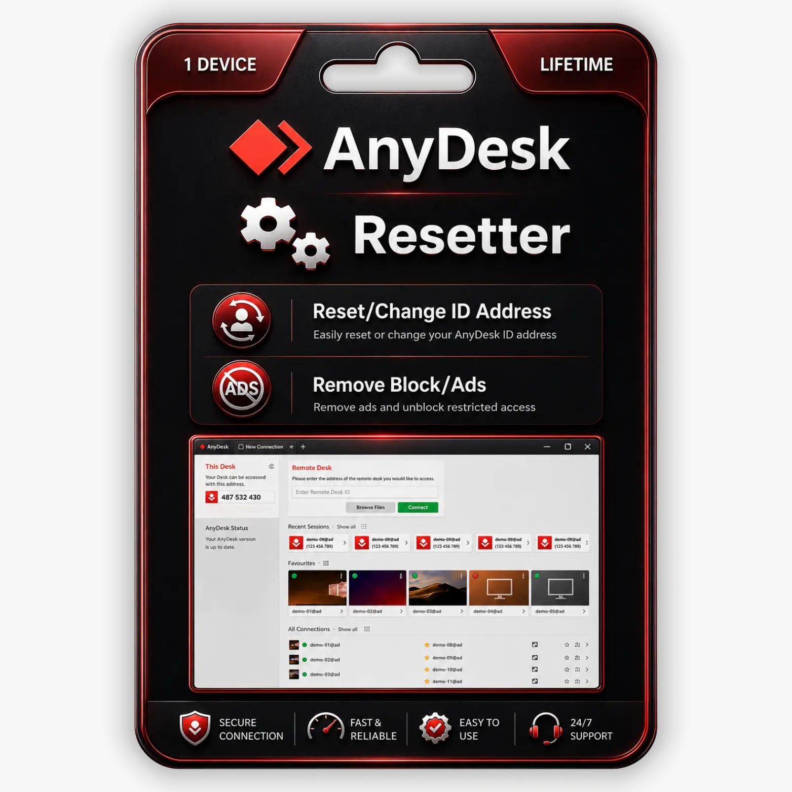 AnyDesk Without Any Restriction for Lifetime