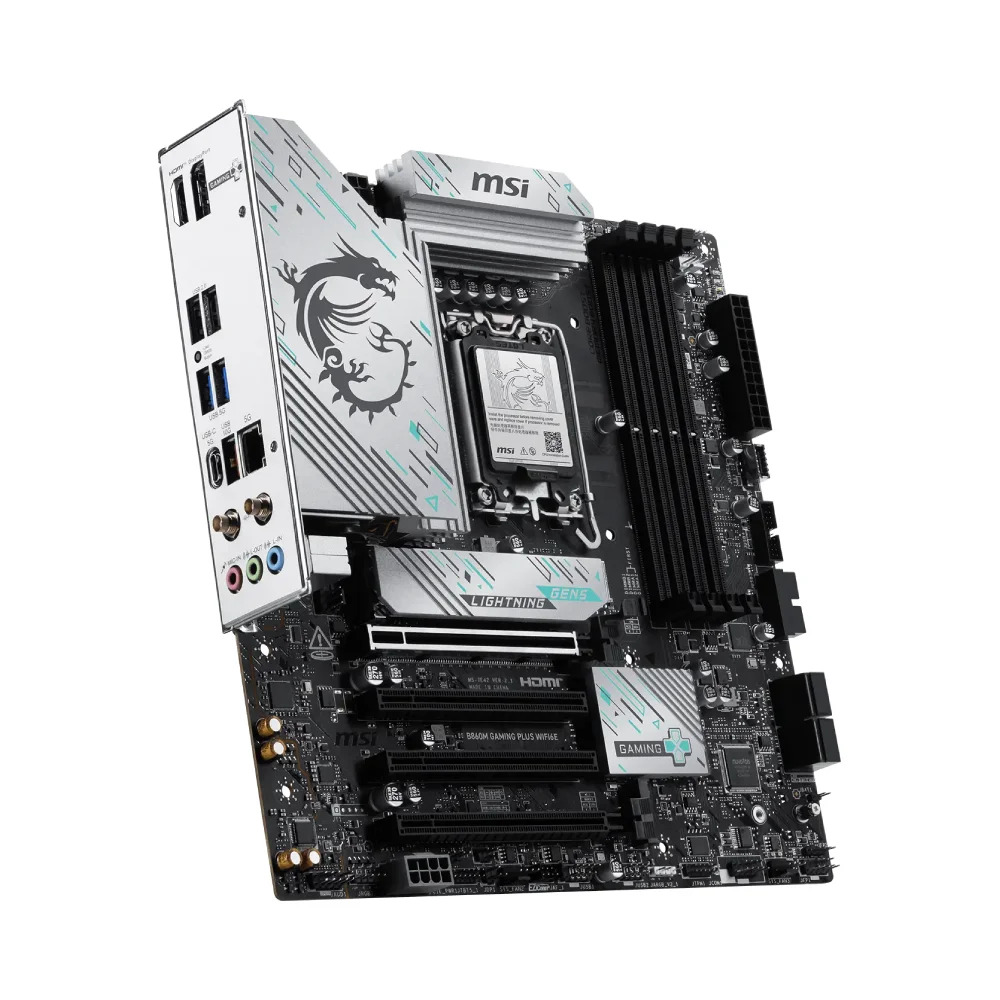 MSI Motherboard B860M GAMING PLUS WIFI6E DDR5 For Intel Ultra Processors - Image 5