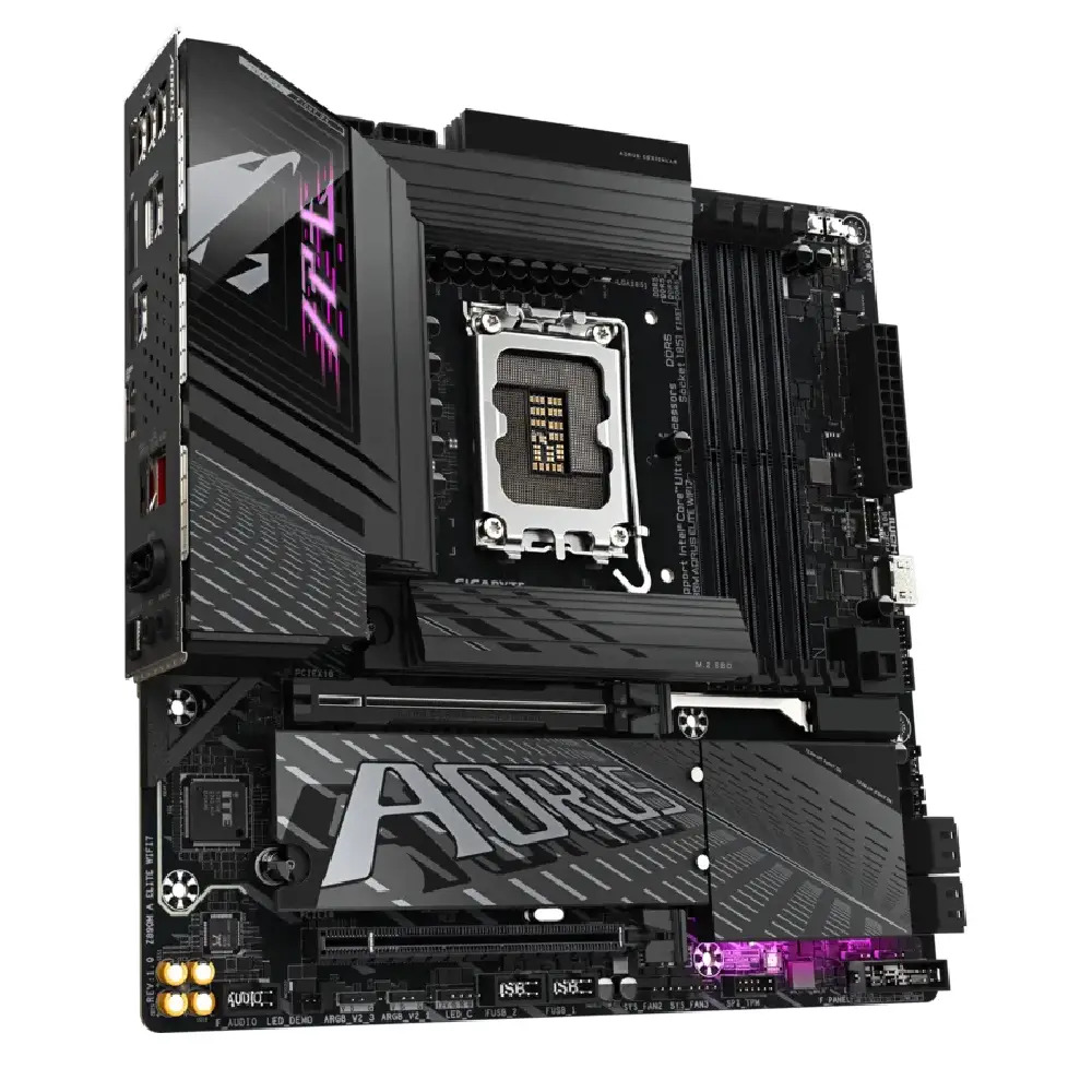 Gigabyte Motherboard Z890M AORUS ELITE WIFI7 DDR5 For Intel Ultra Processors - Image 2