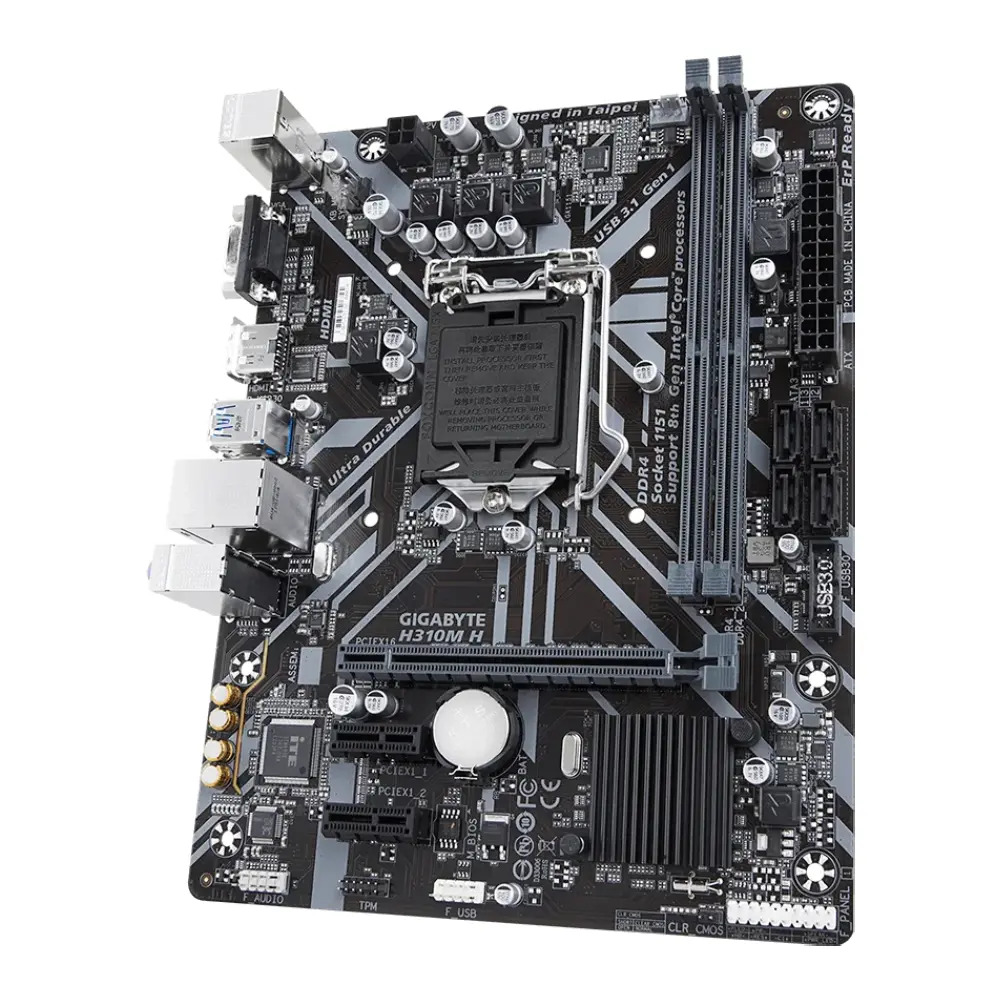 Gigabyte Motherboard H310M H DDR4 For Intel 8th | 9th Gen - Image 2