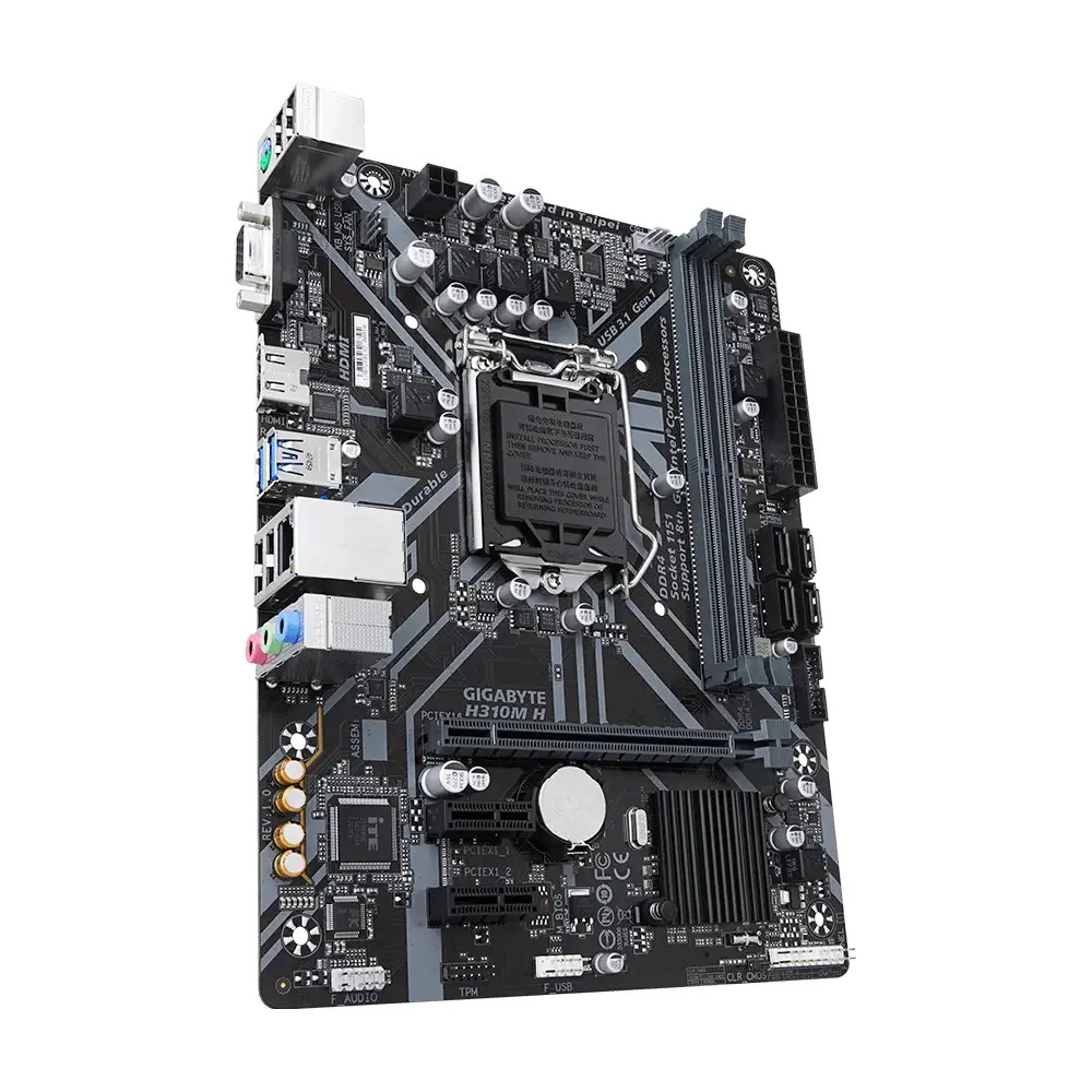 Gigabyte Motherboard H310M H DDR4 For Intel 8th | 9th Gen - Image 3