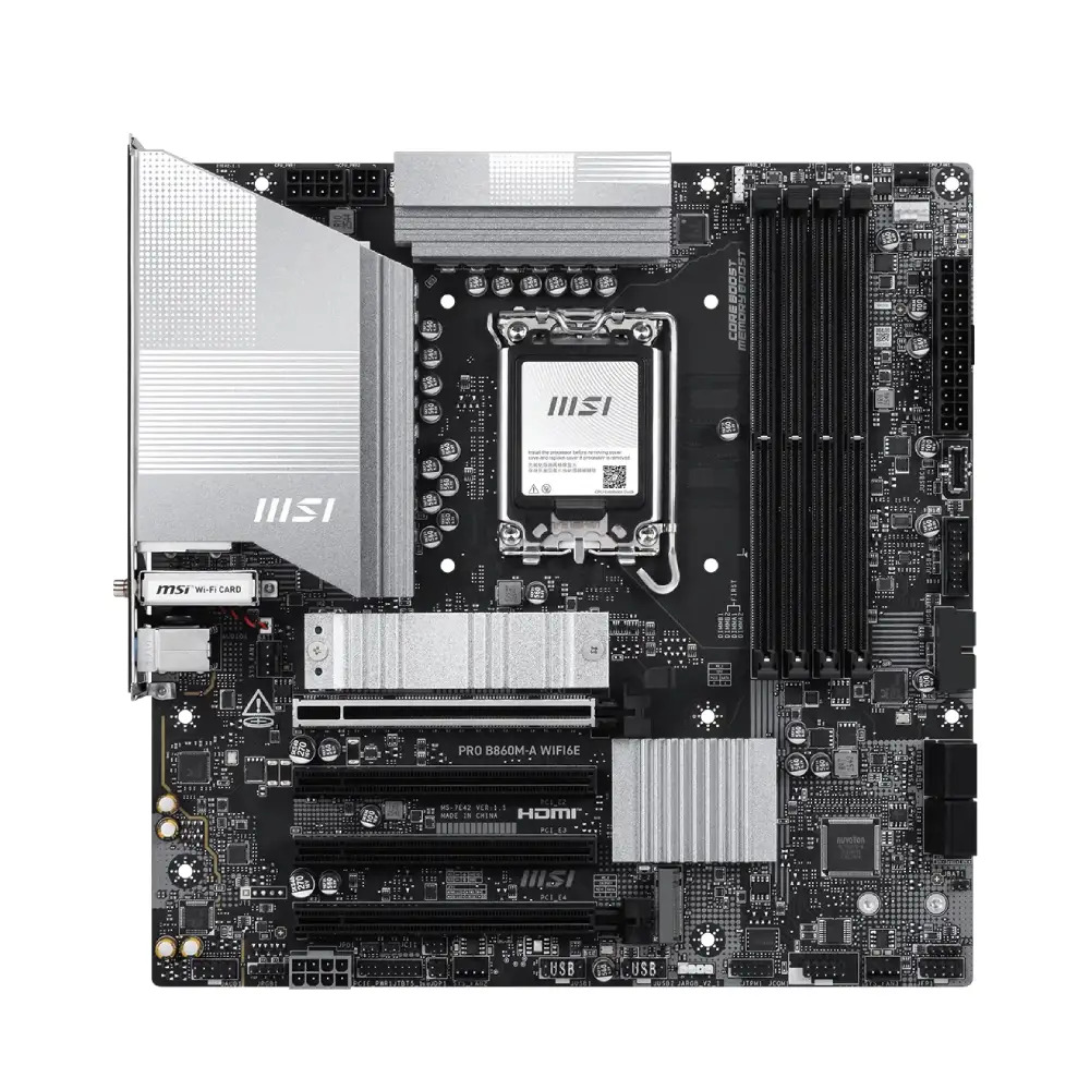 MSI Motherboard PRO B860M-A WIFI6E DDR5 For Ultra Processors - Image 4