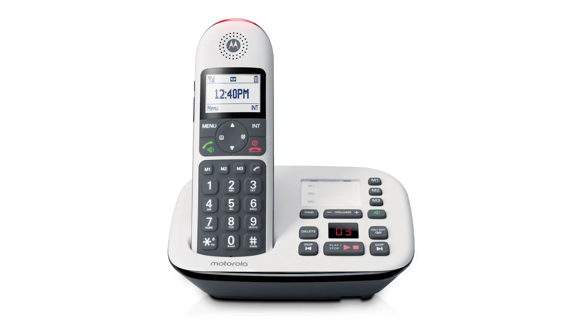 Motorola Wireless Telephone Set with answering Machine CD5011+ - Image 4