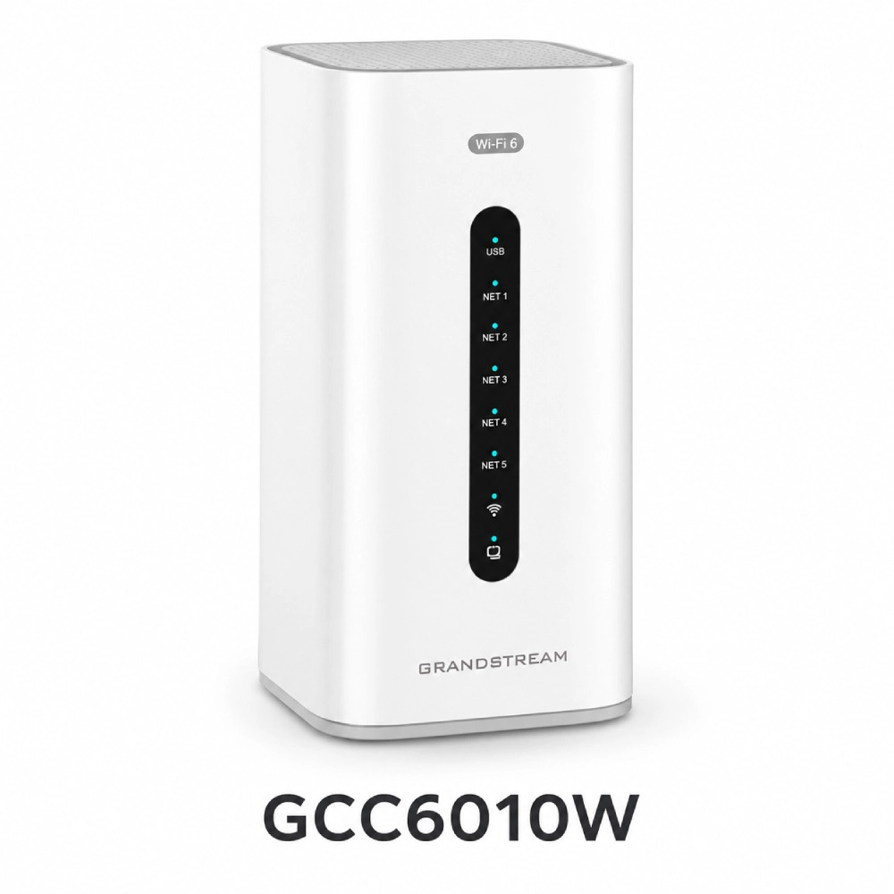 Grandstream UC+ Networking  Convergence Solutions Built-in IPPBX (12 Users, 4 Concurrent Calls) (GCC6010W)