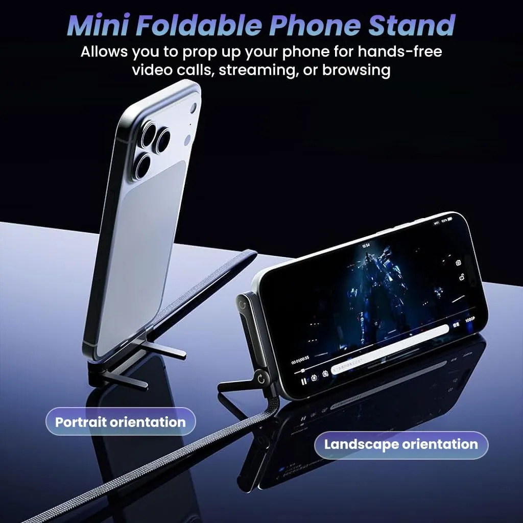 Type-C To Type-C Nylon Charge & Sync Cable with Stand (240W ) 1.5m - Image 3