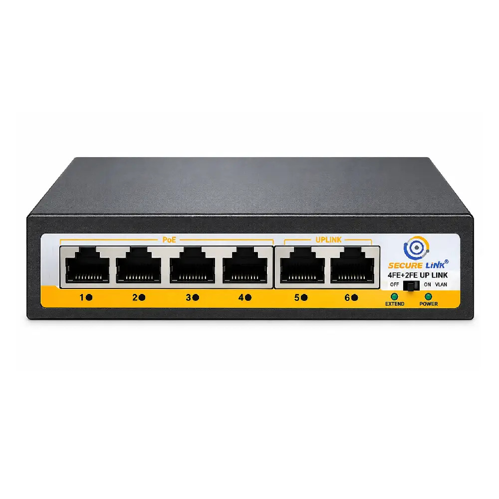 Securelink Poe Switch 4 Port (4 FE+ 2 FE Port) - Image 2