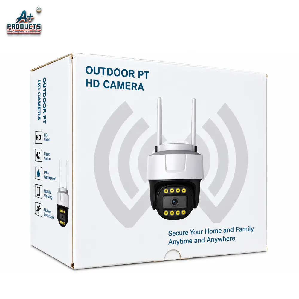 A+ Products 2.4MP PTZ AHD Camera With Audio Compatible with DVR /XVR (PT-3M-01)