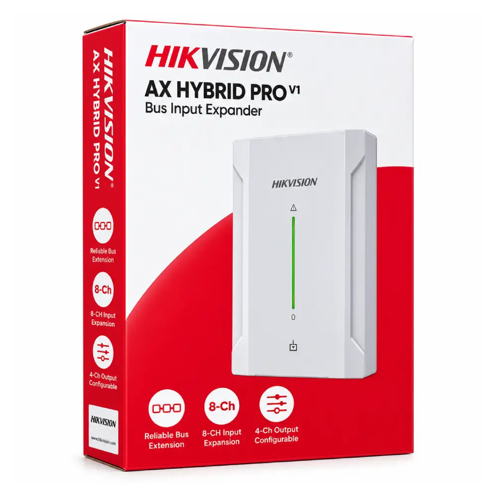 Hikvision Bus Input Expander Wired (Cascade) AX Hybrid Pro DS-PM1-I8O2-H