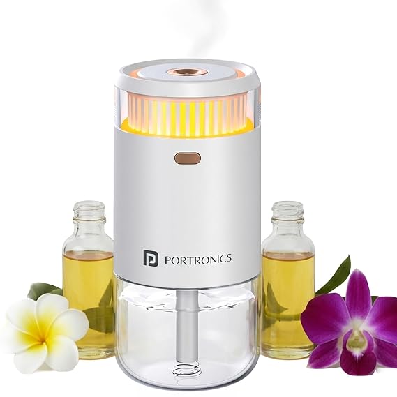 Portronics Magma Go Aroma Diffuser with 4 Mist Modes & LED Light (POR 3464)