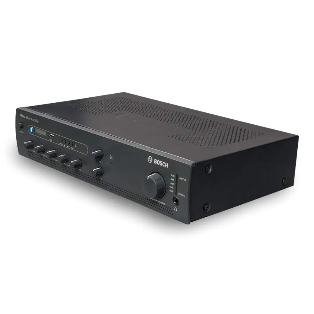 Bosch PA Plena PLE-1ME060-3IN 60 W Stage Mixer Amplifier With USB | Bluetooth