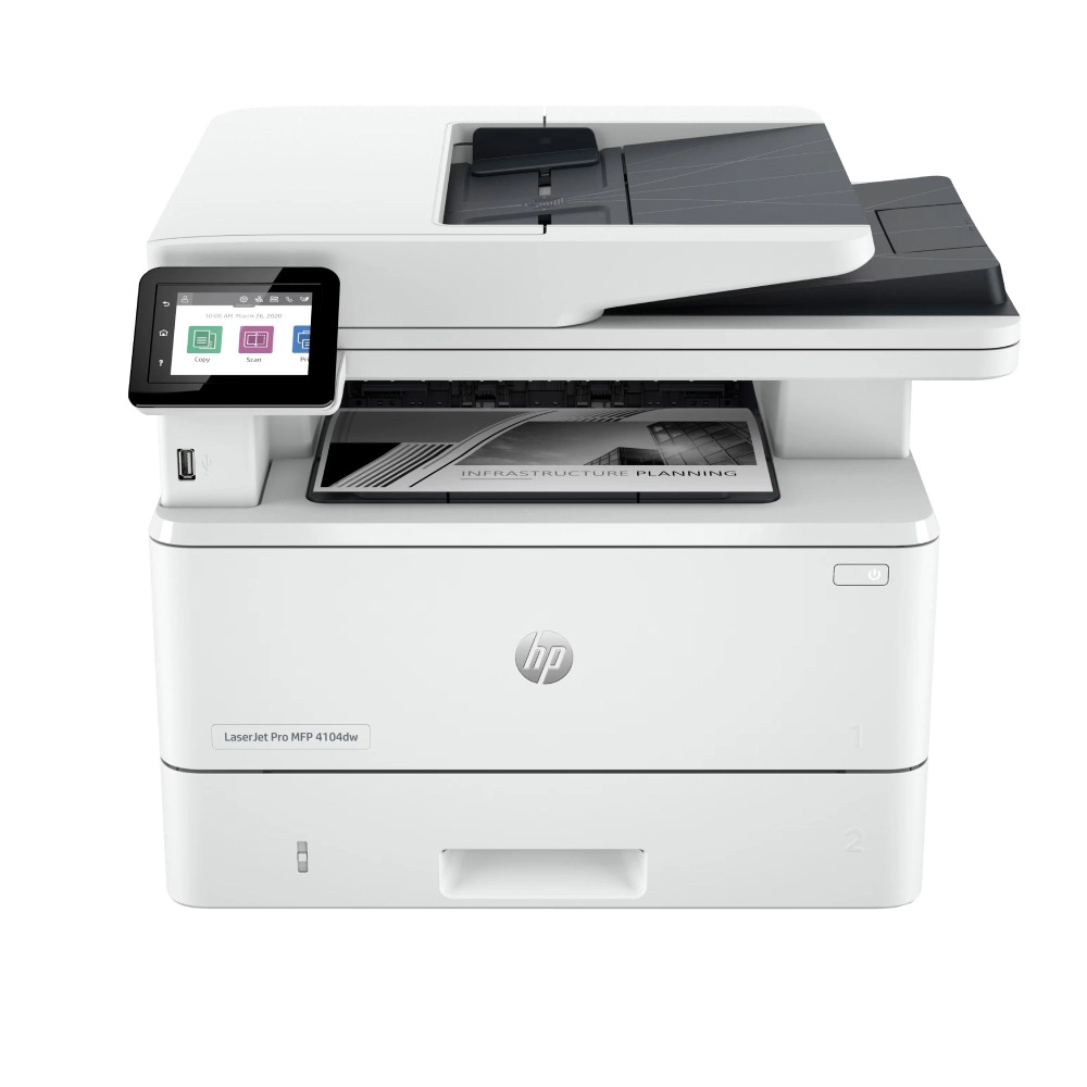 HP Laser Printer 4104dw A4 Multi Function with | Duplex | WiFi | Lan