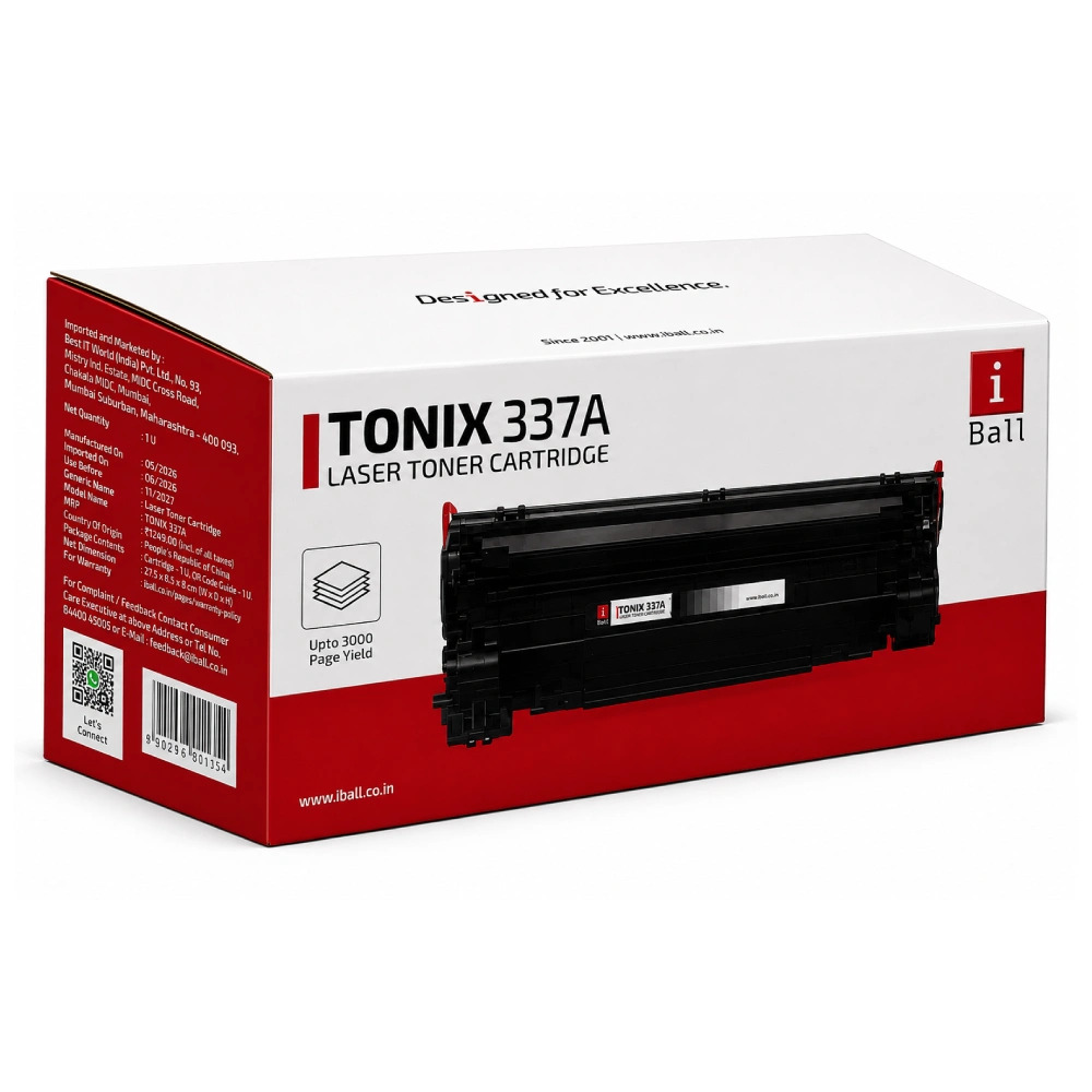 Iball Compatible Laser Cartridge FOR CANON 337A