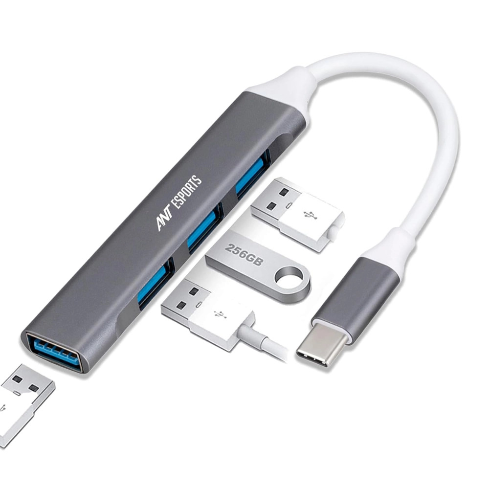 Ant Esports Type-C to USB Hub 4 Port AEC410 - Image 2