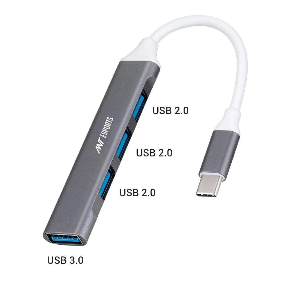 Ant Esports Type-C to USB Hub 4 Port AEC410 - Image 3