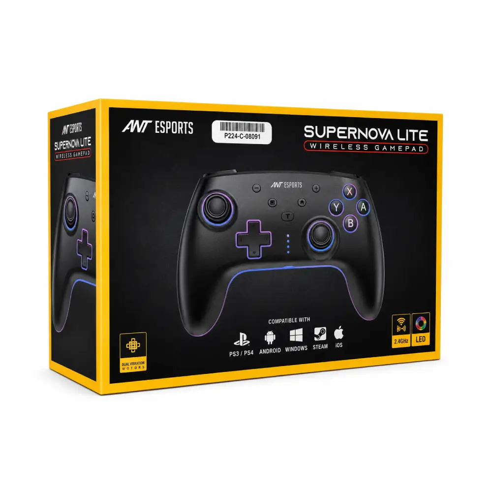 Ant Esports Wireless Gamepad SUPERNOVA LITE Black