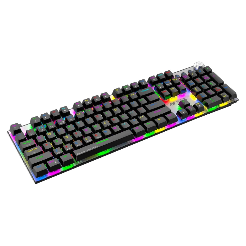 Ant Esports WiFi Mechanical Gaming Keyboard MMK4400 Pro Red Switches - Image 2