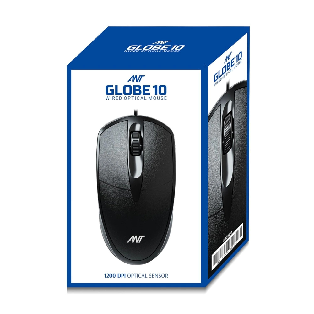 Ant Value USB Mouse Globe 10