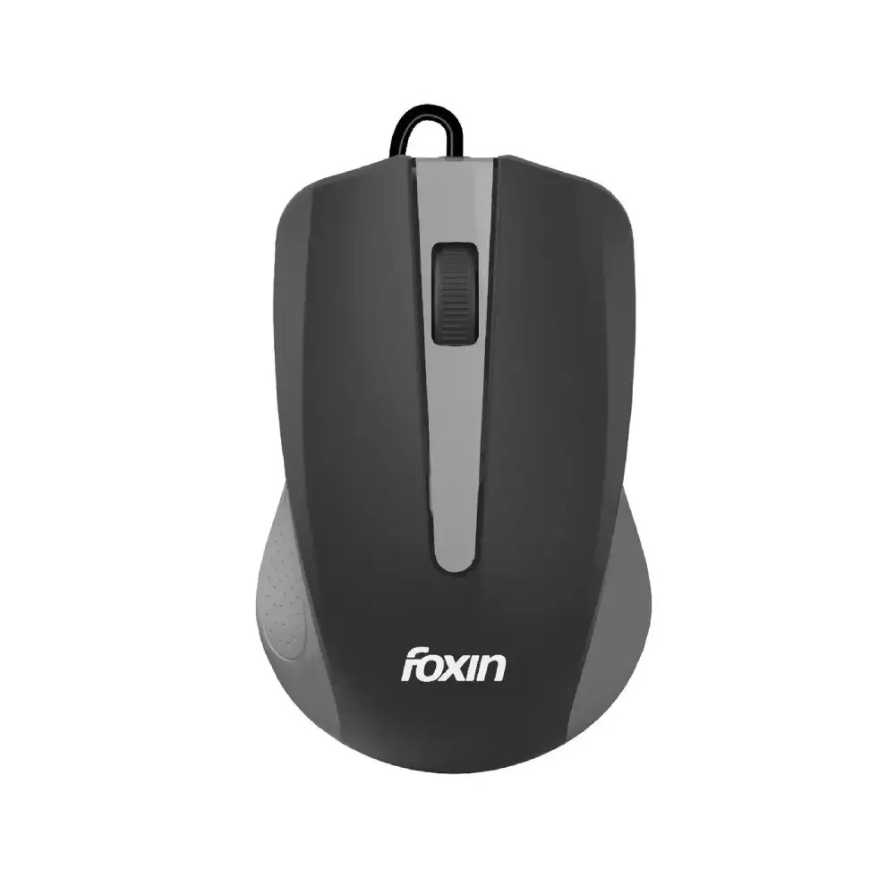 Foxin USB Mouse Grey (Glance) - Image 2