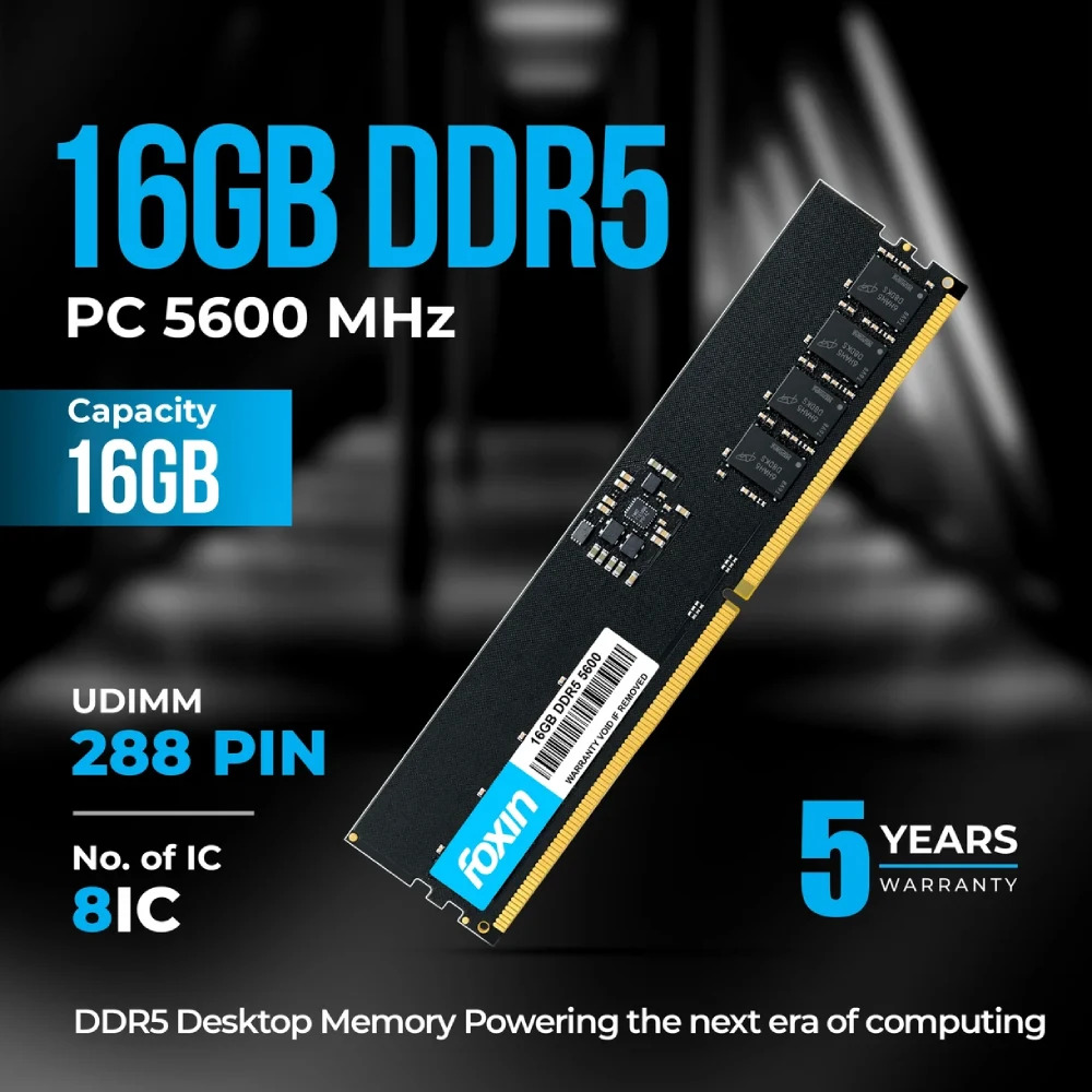 Foxin Desktop Ram 16GB DDR5 5600Mhz - Image 5