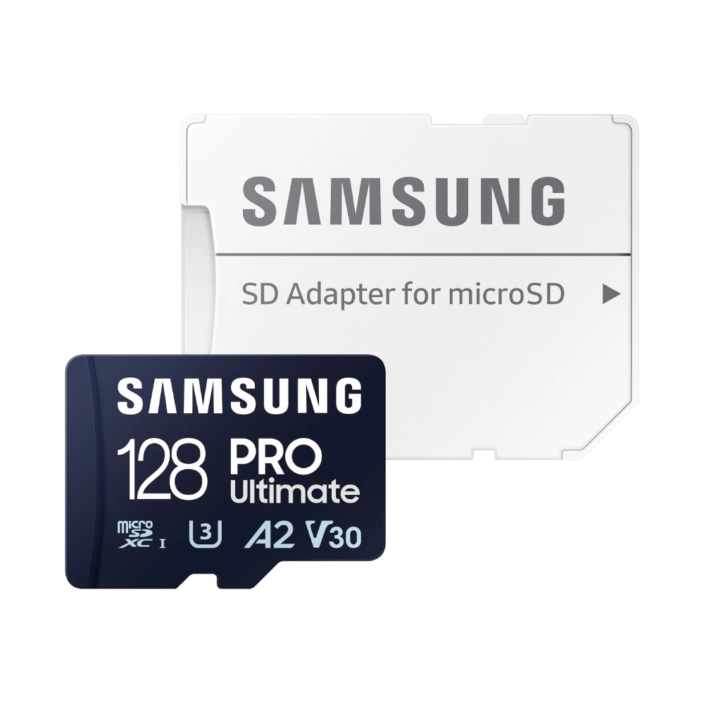 Samsung Micro SD Card 128GB PRO Ultimate with Adapter For DSLR Camera - Image 2