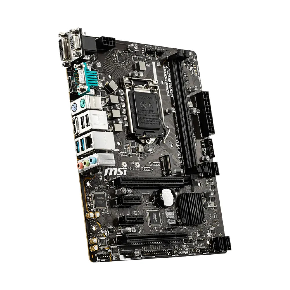 MSI Motherboard H410M PRO-C DDR4 For Intel 10th Gen - Image 2