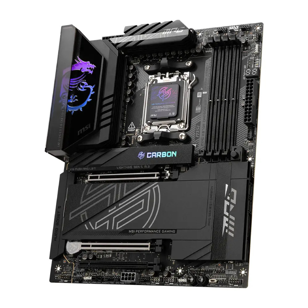 MSI Motherboard MAG X870E CARBON WIFI For AMD - Image 3