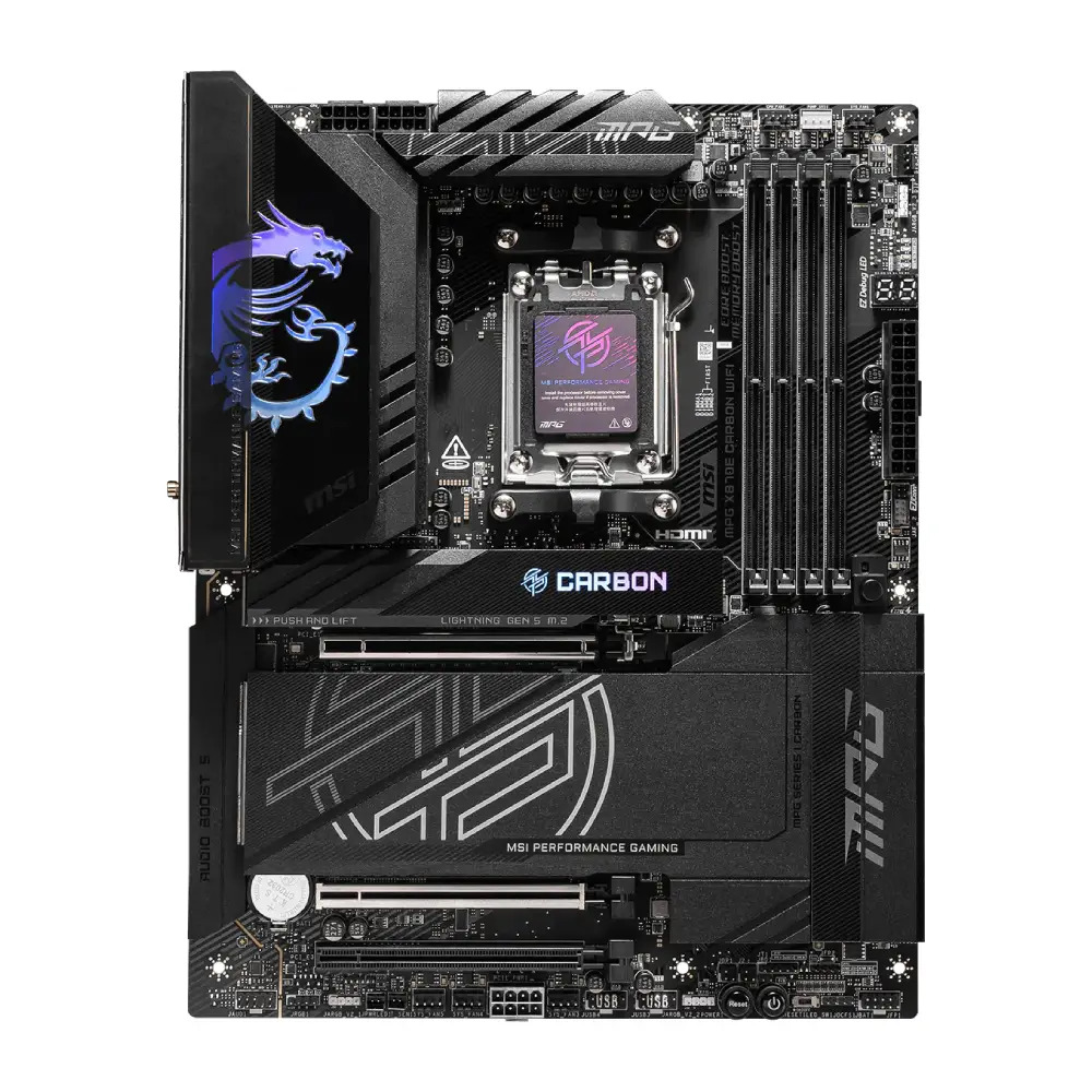 MSI Motherboard MAG X870E CARBON WIFI For AMD - Image 5