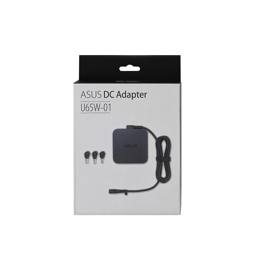 Asus Laptop Adapter Original 65w | 19/3.42a | 4.0mm/4.5mm/5.5mm Multi Pin Universal (Open Box) - Image 4
