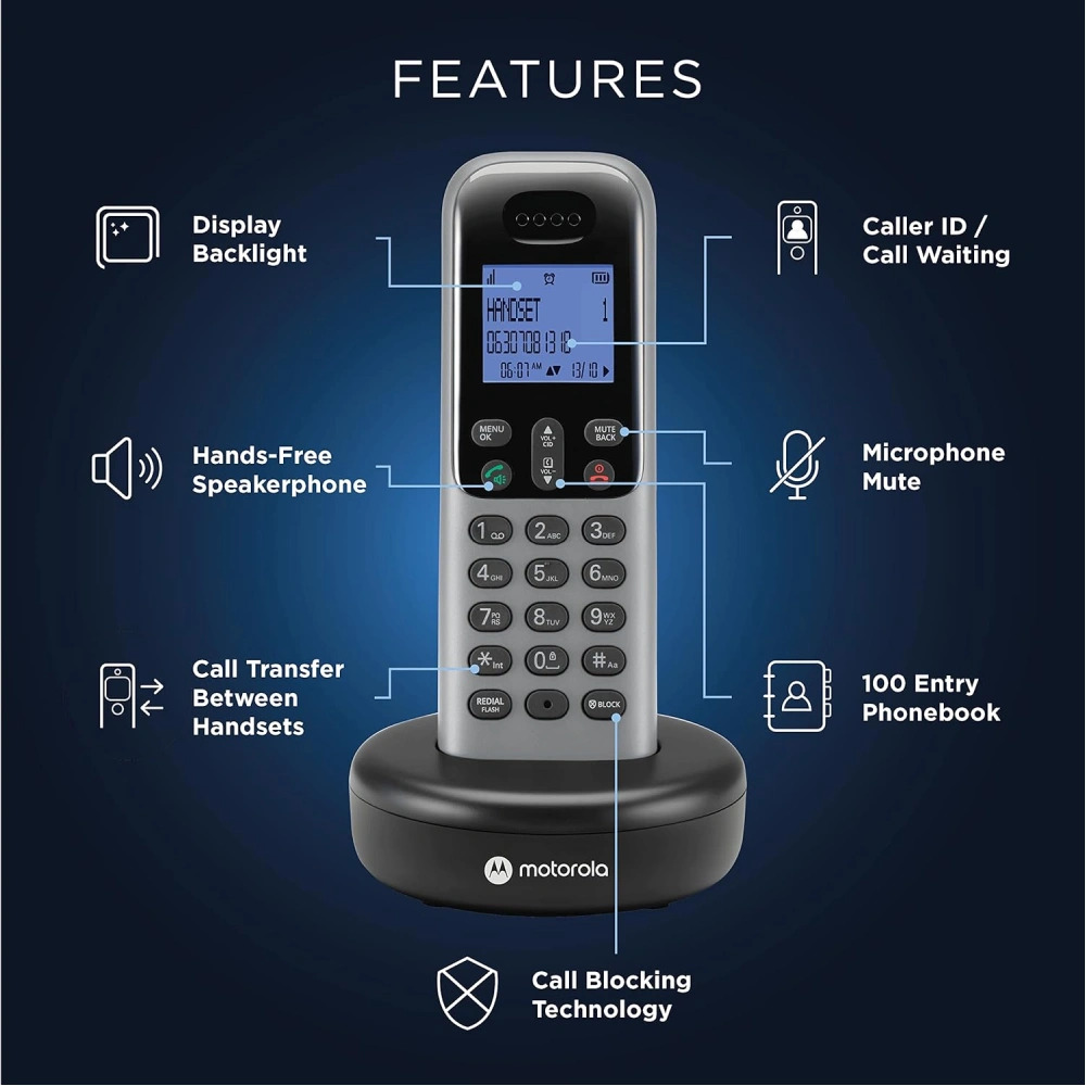 Motorola Wireless Telephone Set T603 - Image 5