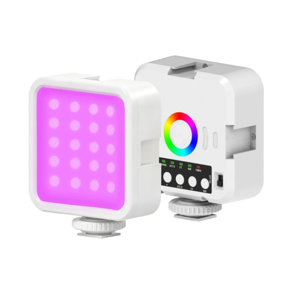 DigiTek Portable RGB LED Video Light With Built In Battery (D8W RGB) - Image 2