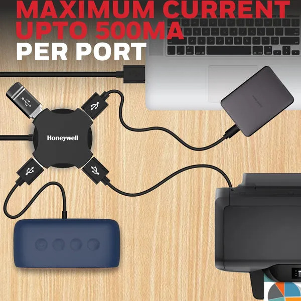 Honeywell USB HUB 4 PORT 2.0 (Open Box) - Image 3